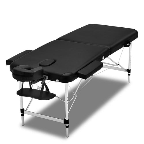 Zenses 2 Fold Portable Aluminium Massage Table Massage Bed Beauty