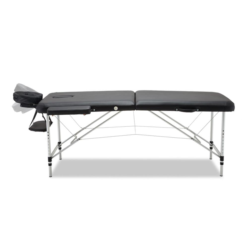 Zenses 2 Fold Portable Aluminium Massage Table Massage Bed Beauty