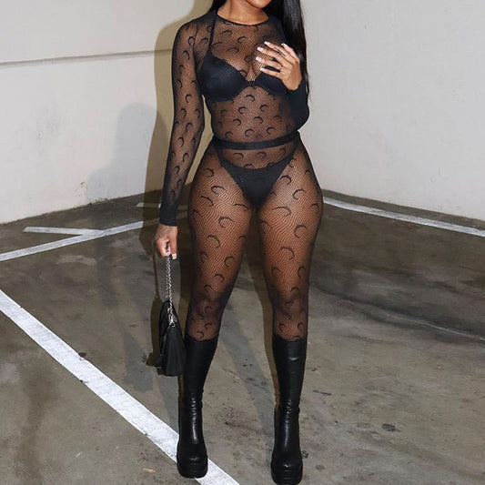 Sexy See Through Two-piece